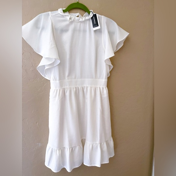 Express | Dresses | White Express Dress | Poshmark